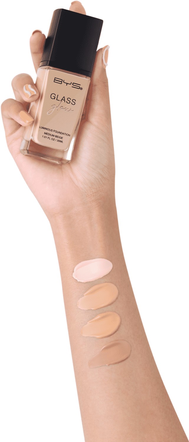 Glass Glow Luminous Foundation 30 ml. 3 รองพื้นเนื้อเบา เกลี่ยง่าย สบายผิว